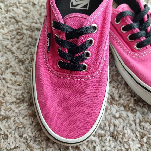 Pink Authentic Vans - Picture 10 of 12